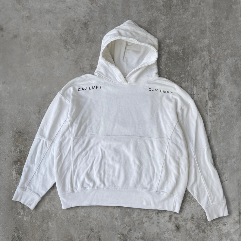 Cav empt white line hoodie hotsell