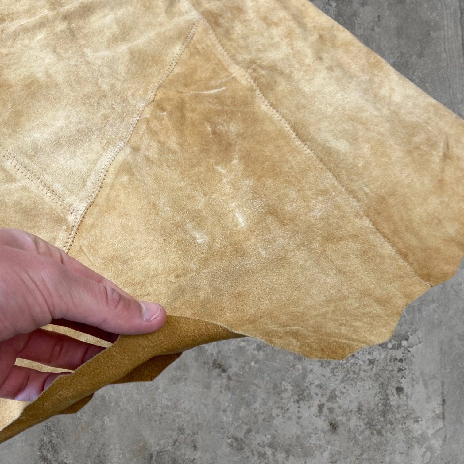 PLEIN SUD LACE UP SUEDE LEATHER SKIRT - M