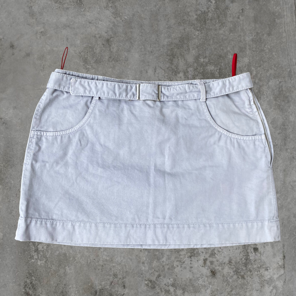 PRADA SPORT COTTON MINI SKIRT - M