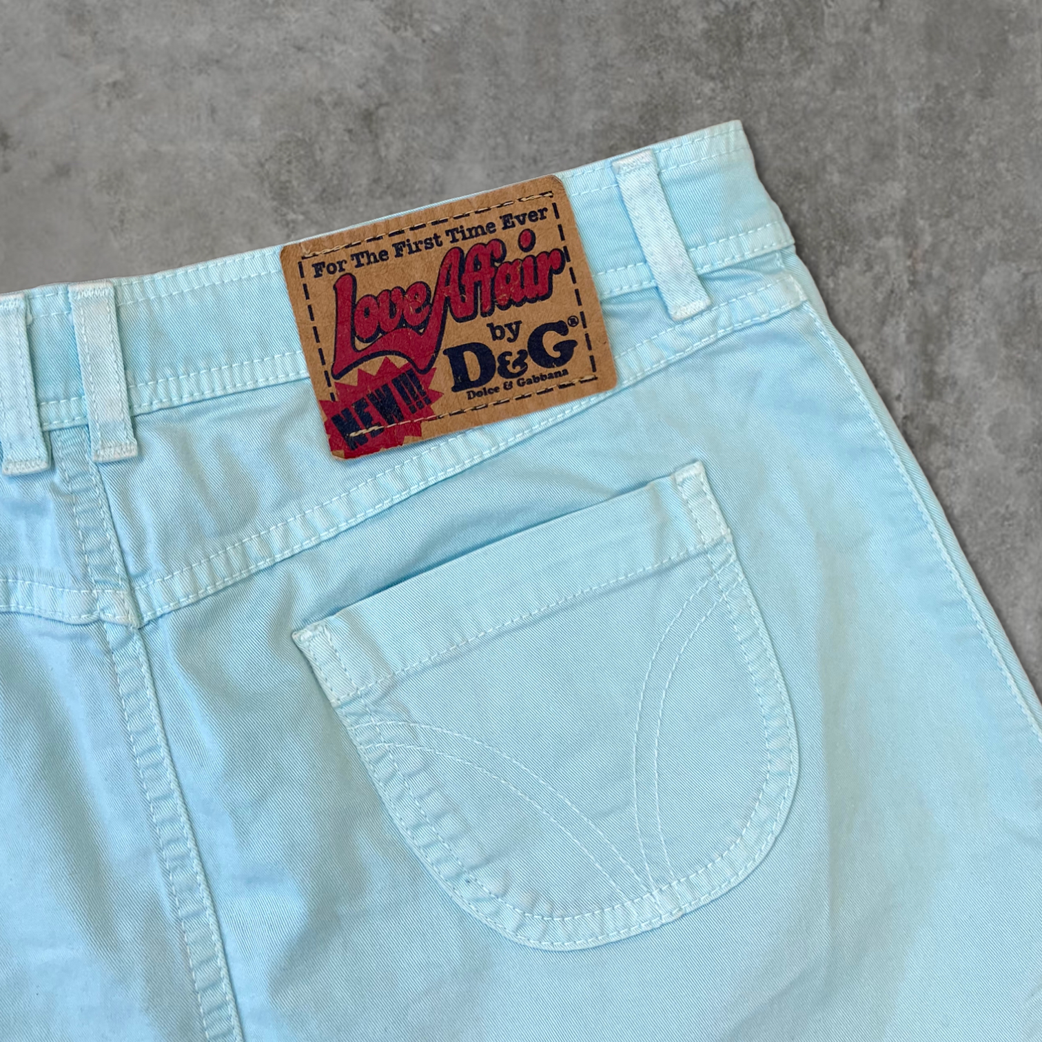 DOLCE AND GABBANA D&G MINI SKIRT - S/M