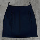 PRADA NYLON STRETCH SKIRT - S