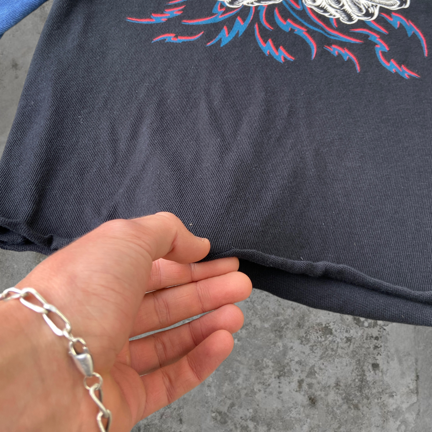 SS21 DRIES VAN NOTEN DOUBLE LAYERED DRAGON SHIRT - S/M