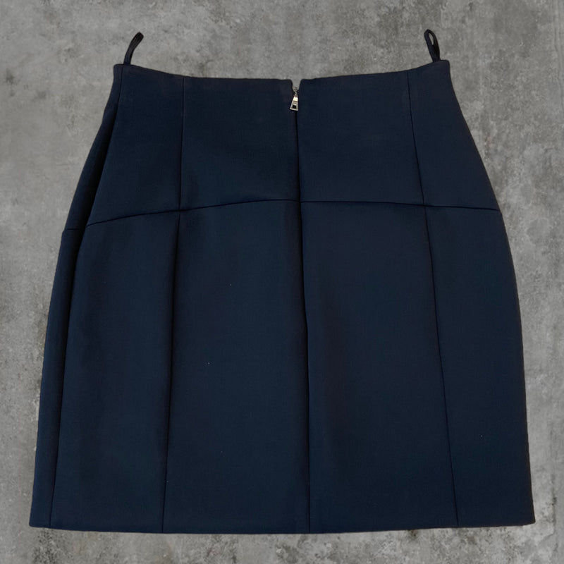 PRADA NYLON STRETCH SKIRT - S