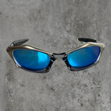 OAKLEY CRYSTAL BLACK ICE IRIDIUM SPLICE SUNGLASSES