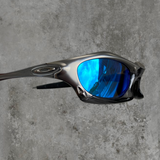 OAKLEY CRYSTAL BLACK ICE IRIDIUM SPLICE SUNGLASSES