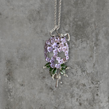 VIVIENNE WESTWOOD FLOWER SKULL NECKLACE