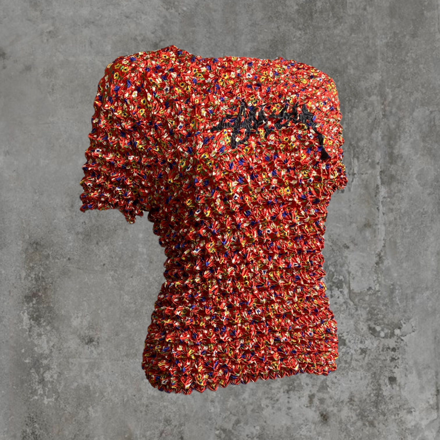 STUSSY POPCORN MINI SHIRT TOP