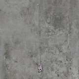 VIVIENNE WESTWOOD FLOWER SKULL NECKLACE