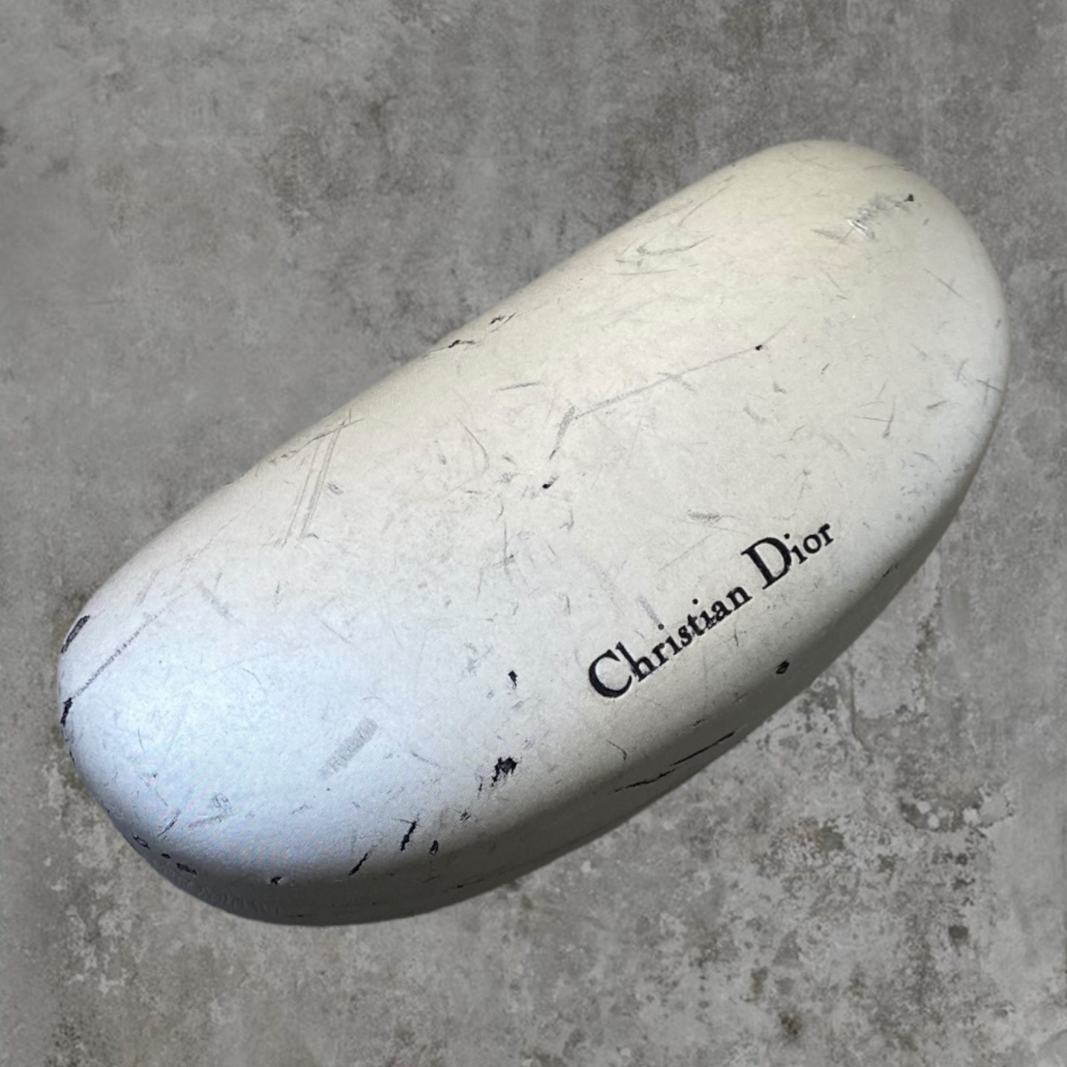 DIOR "MISS DIORELLA" WRAP RIMLESS SUNGLASSES