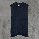 JEAN PAUL GAULTIER JPG HOMME KNIT VEST TOP - L