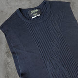 JEAN PAUL GAULTIER JPG HOMME KNIT VEST TOP - L