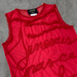 JEAN PAUL GAULTIER MAILLE FEMME MESH TANK TOP - M