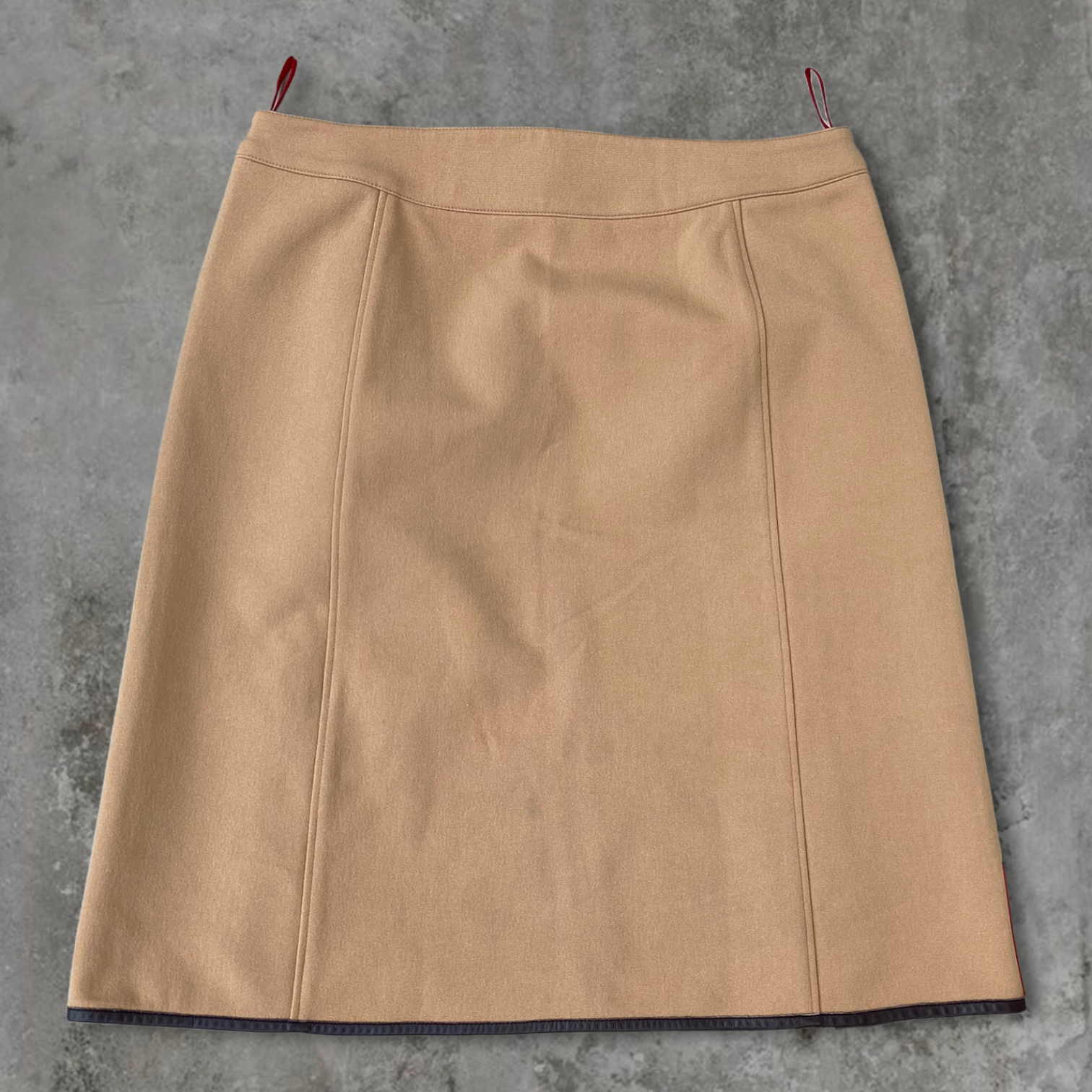 PRADA SPORT DOUBLE ZIP SKIRT - M
