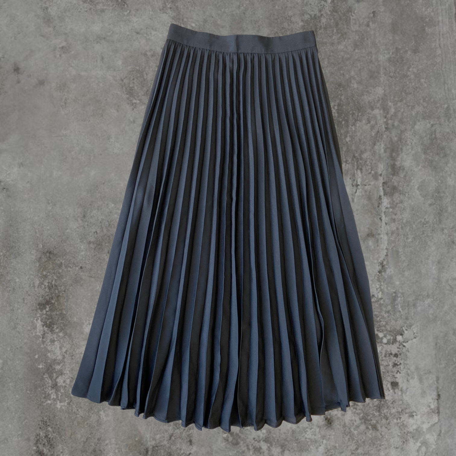 MIU MIU PLEATED MAXI SKIRT - S