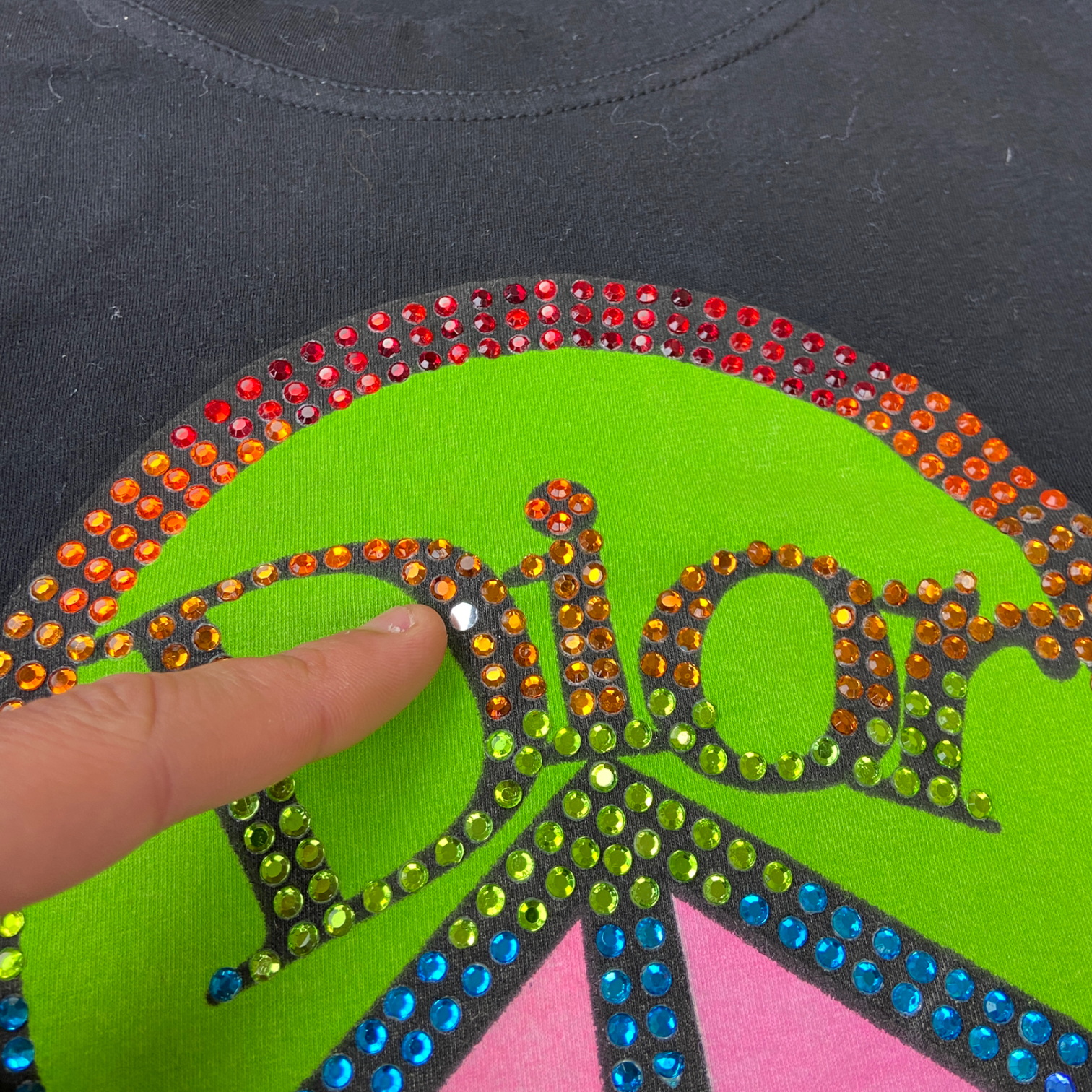 SS05 DIOR BY JOHN GALLIANO 'PEACE' TANK TOP