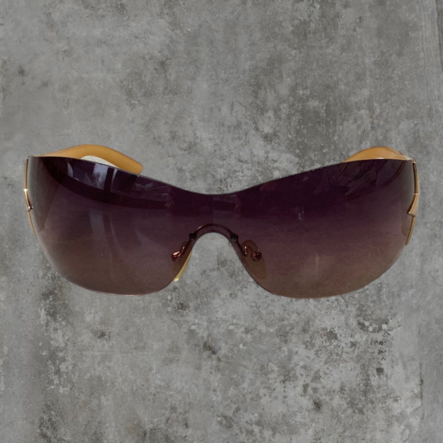 PRADA WRAP AROUND STAR SUNGLASSES