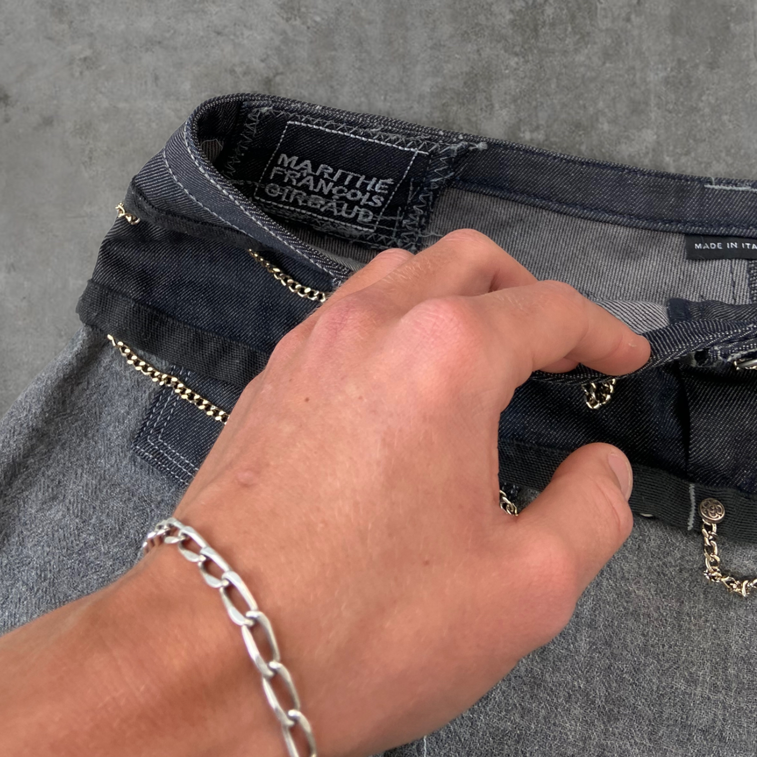 MARITHÉ FRANÇOIS GIRBAUD MFG PLEATED SKIRT - S