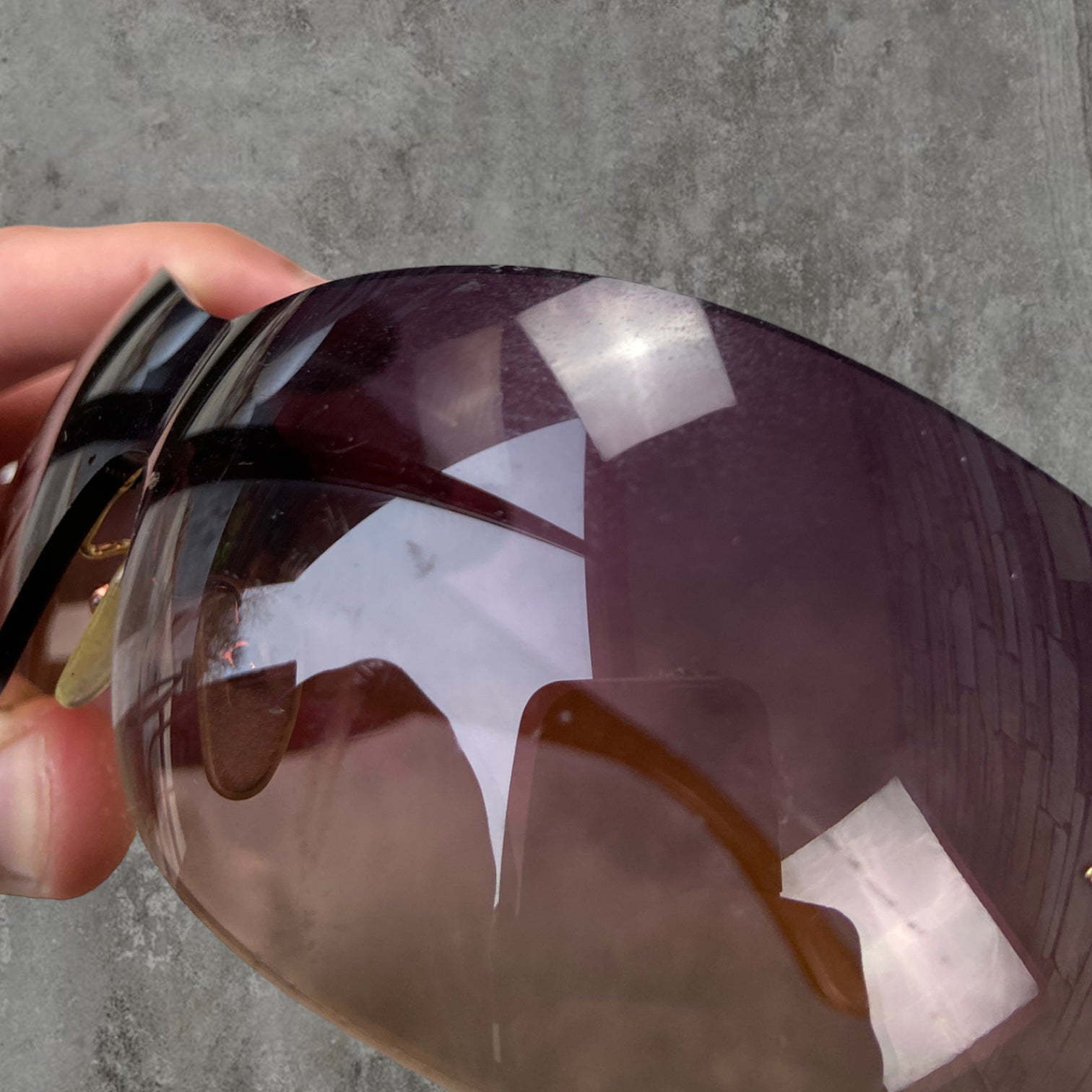 PRADA WRAP AROUND STAR SUNGLASSES