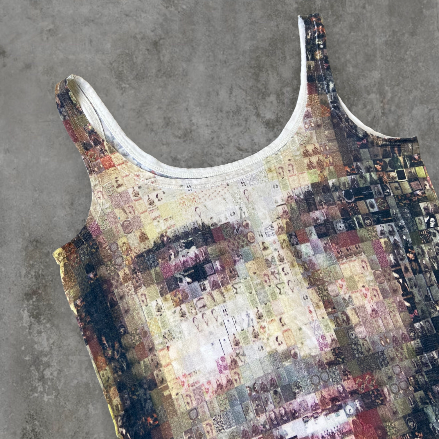 JOHN GALLIANO 'FACES' TANK TOP - S