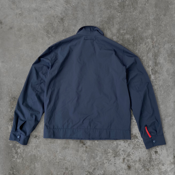 PRADA SPORT NAVY NYLON JACKET - L