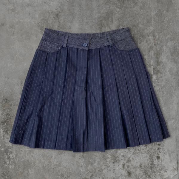 JUNIOR GAULTIER PLEATED SKIRT - S