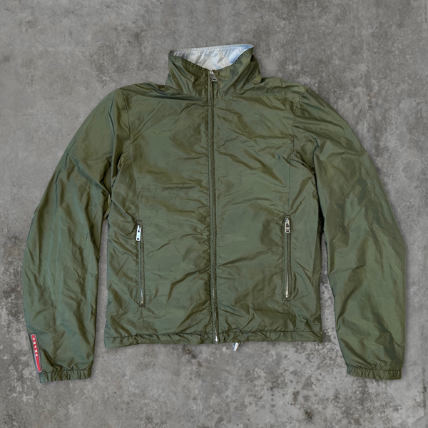 PRADA SPORT REVERSIBLE NYLON JACKET - S