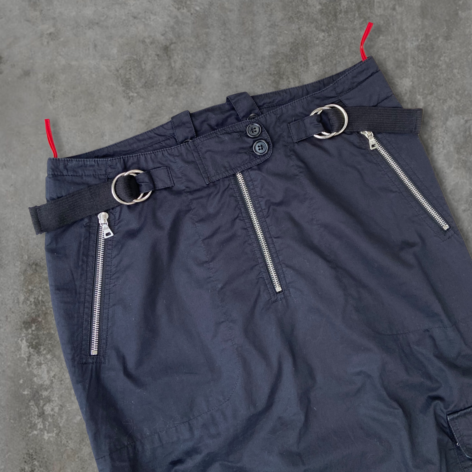 PRADA SPORT CARGO MIDI SKIRT - S