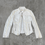 DIESEL 90'S WHITE CARGO JACKET - S/M