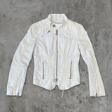 DIESEL 90'S WHITE CARGO JACKET - S/M