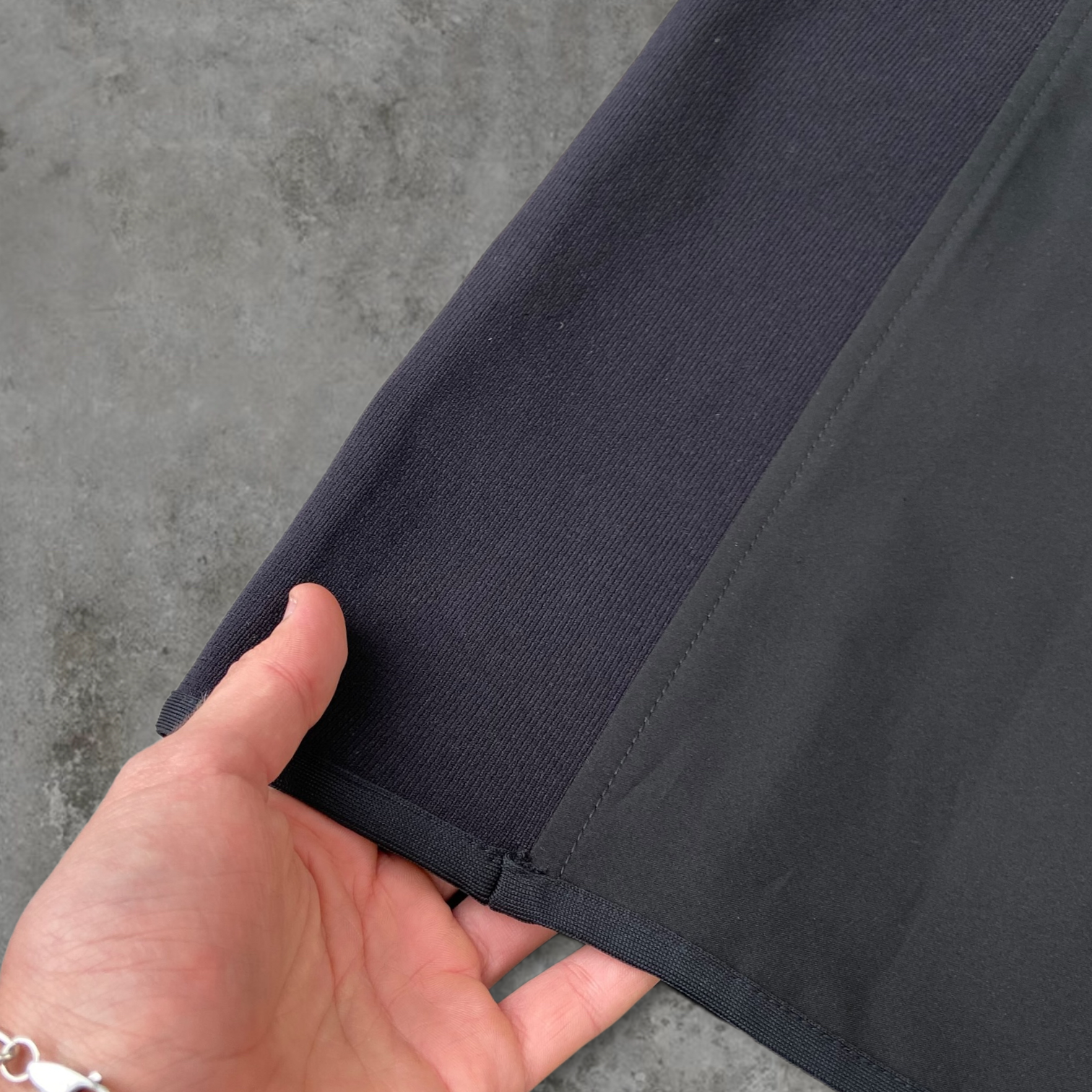 PRADA SPORT NYLON MIDI SKIRT - S