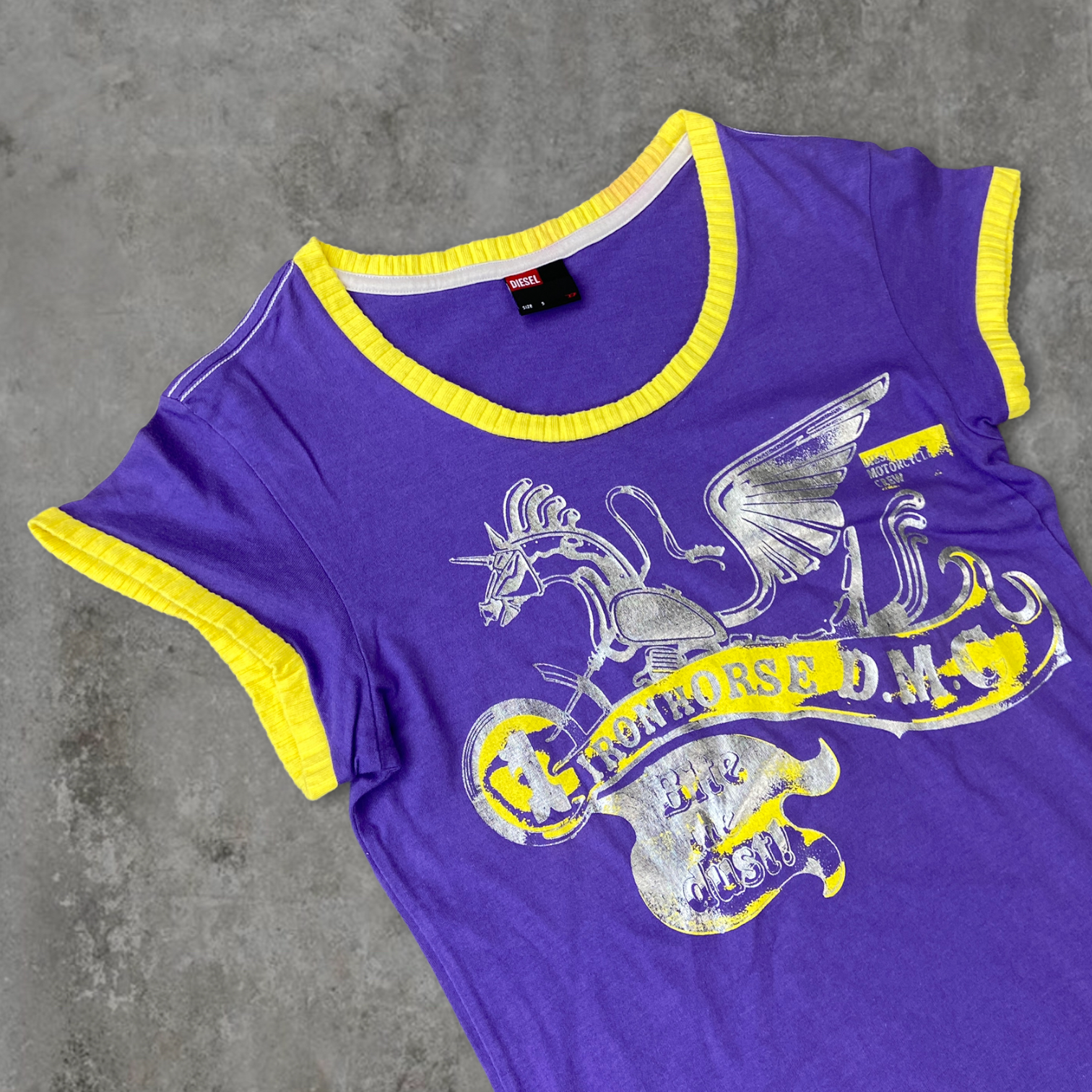 DIESEL GRAPHIC TEE - S