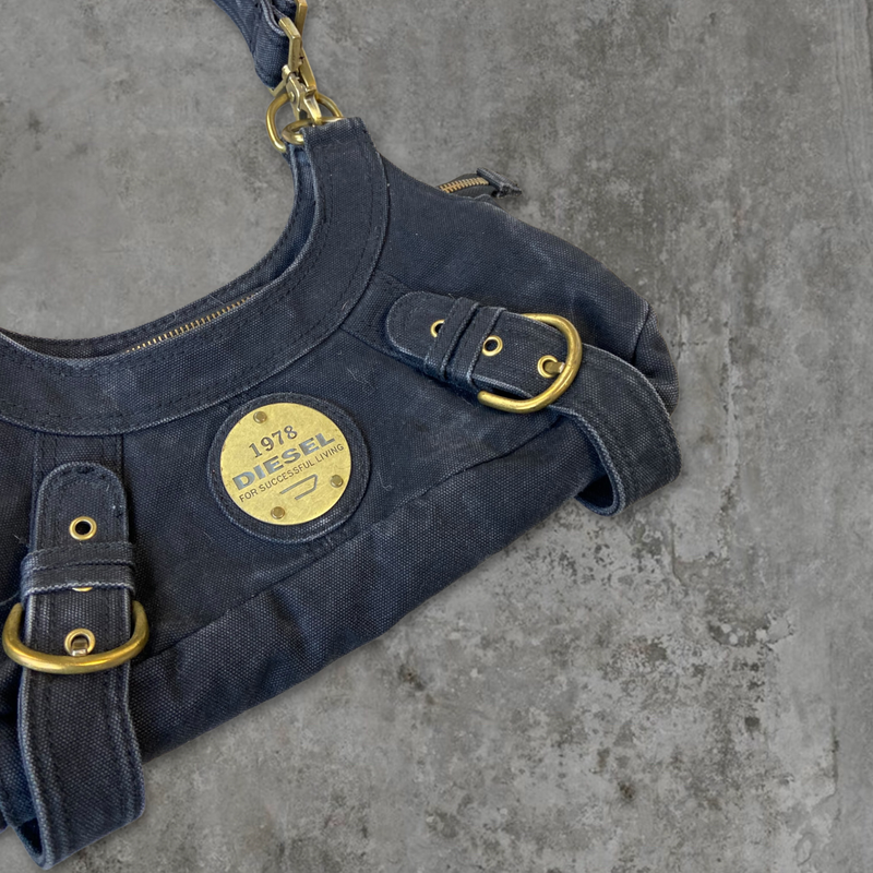 DIESEL DENIM SHOULDER BAG