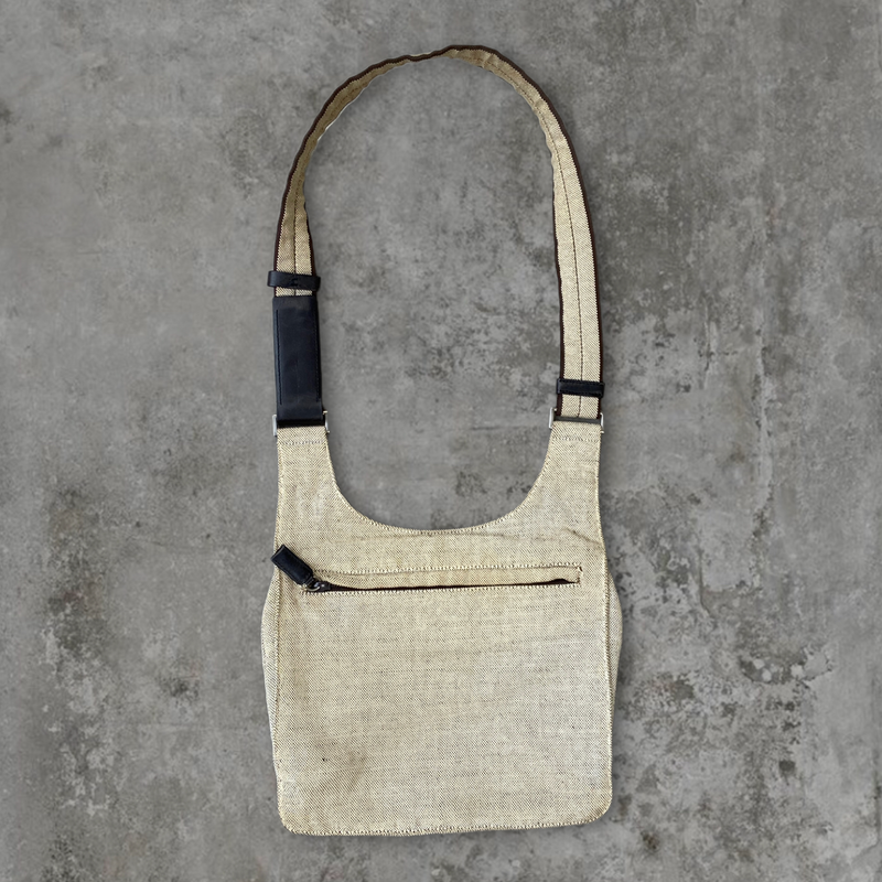 SS99 PRADA CANVAS SIDE CROSSBODY BAG