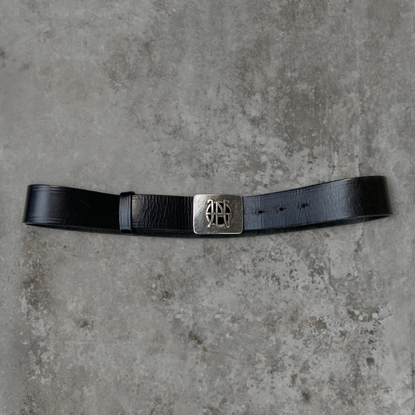 JEAN PAUL GAULTIER JPG METAL & LEATHER BELT