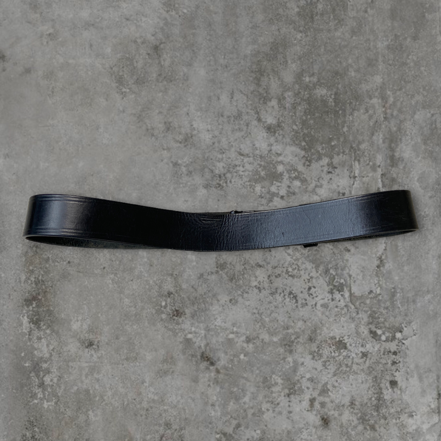 JEAN PAUL GAULTIER JPG METAL & LEATHER BELT
