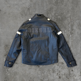 DIESEL LEATHER MOTO JACKET - M