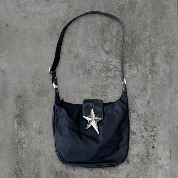 THIERRY MUGLER CHROME STAR SIDE BAG