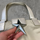 THIERRY MUGLER NYLON STAR SHOULDER BAG