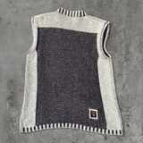 DIESEL GRAPHIC KNIT VEST - M/L