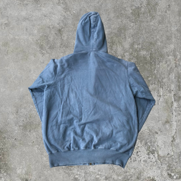 Maharishi Spell-out Zip-Up Hoodie