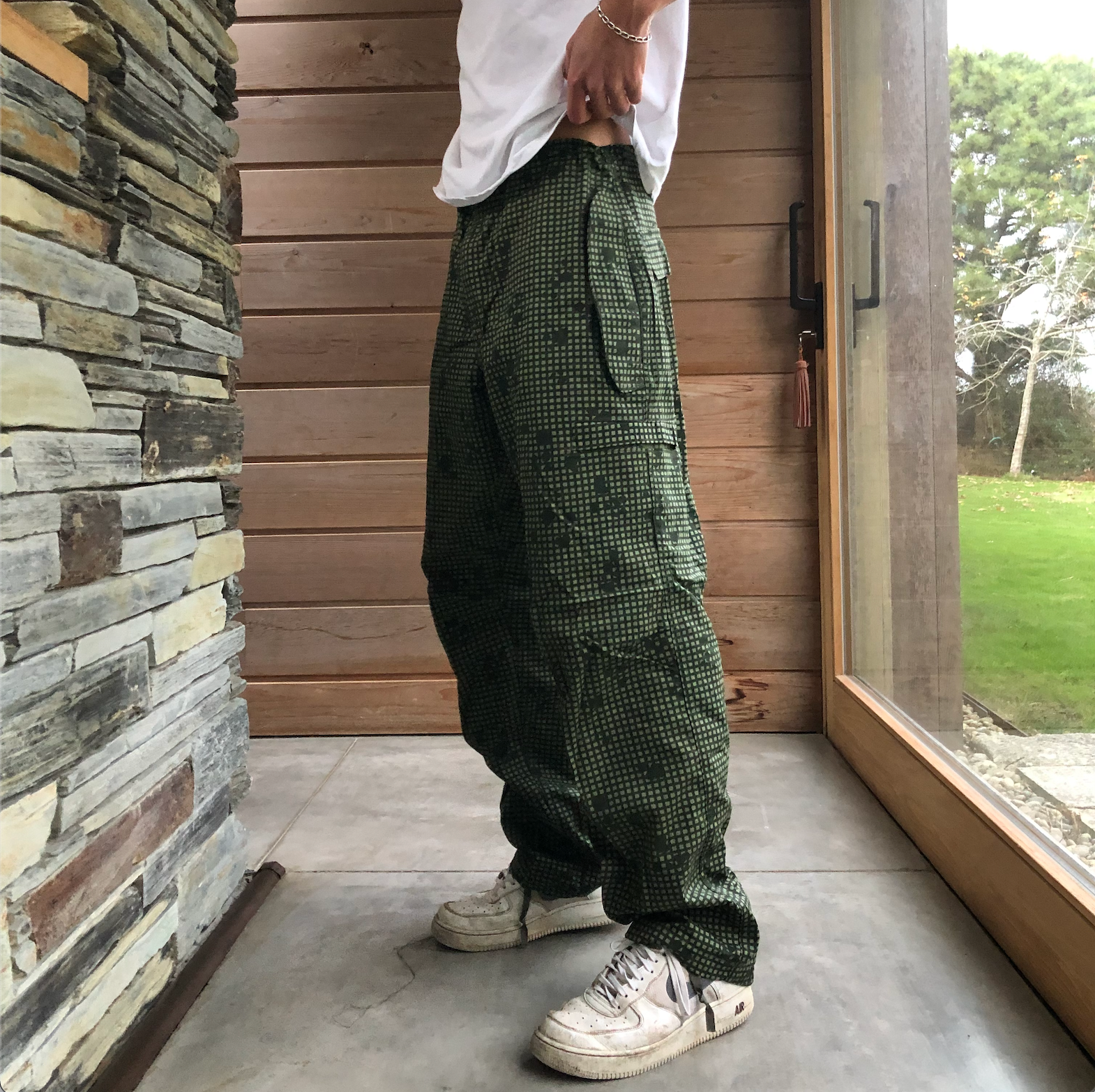1990S VINTAGE MILITARY PANTS - DIGITAL NIGHT CAMO