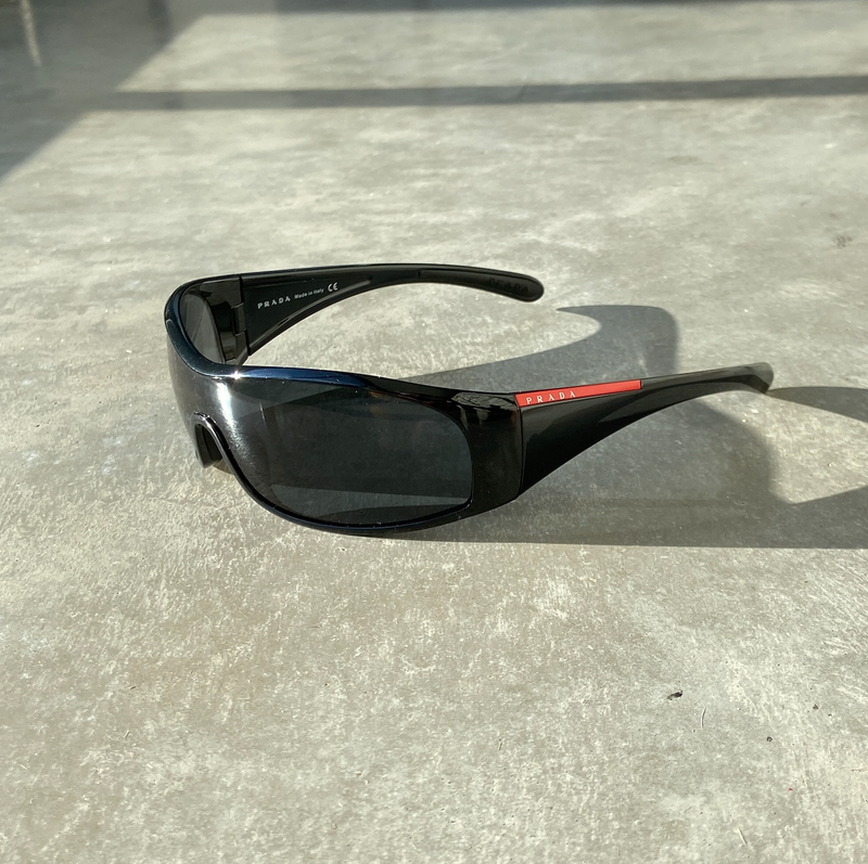 PRADA SPORT WRAP AROUND SUNGLASSES