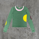 MARNI 'CIRCLES' LONG SLEEVE TOP - S