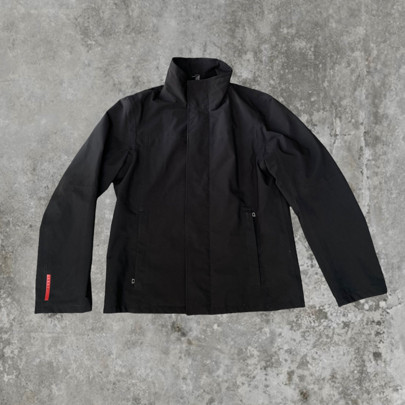 PRADA SPORT NYLON 2 IN 1 JACKET - L