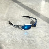 OAKLEY CRYSTAL BLACK ICE IRIDIUM SPLICE SUNGLASSES