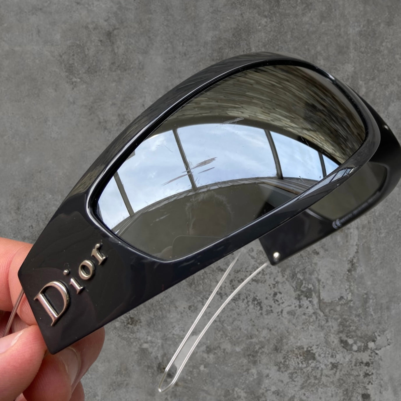 DIOR COLOURFUL WRAP AROUND SUNGLASSES