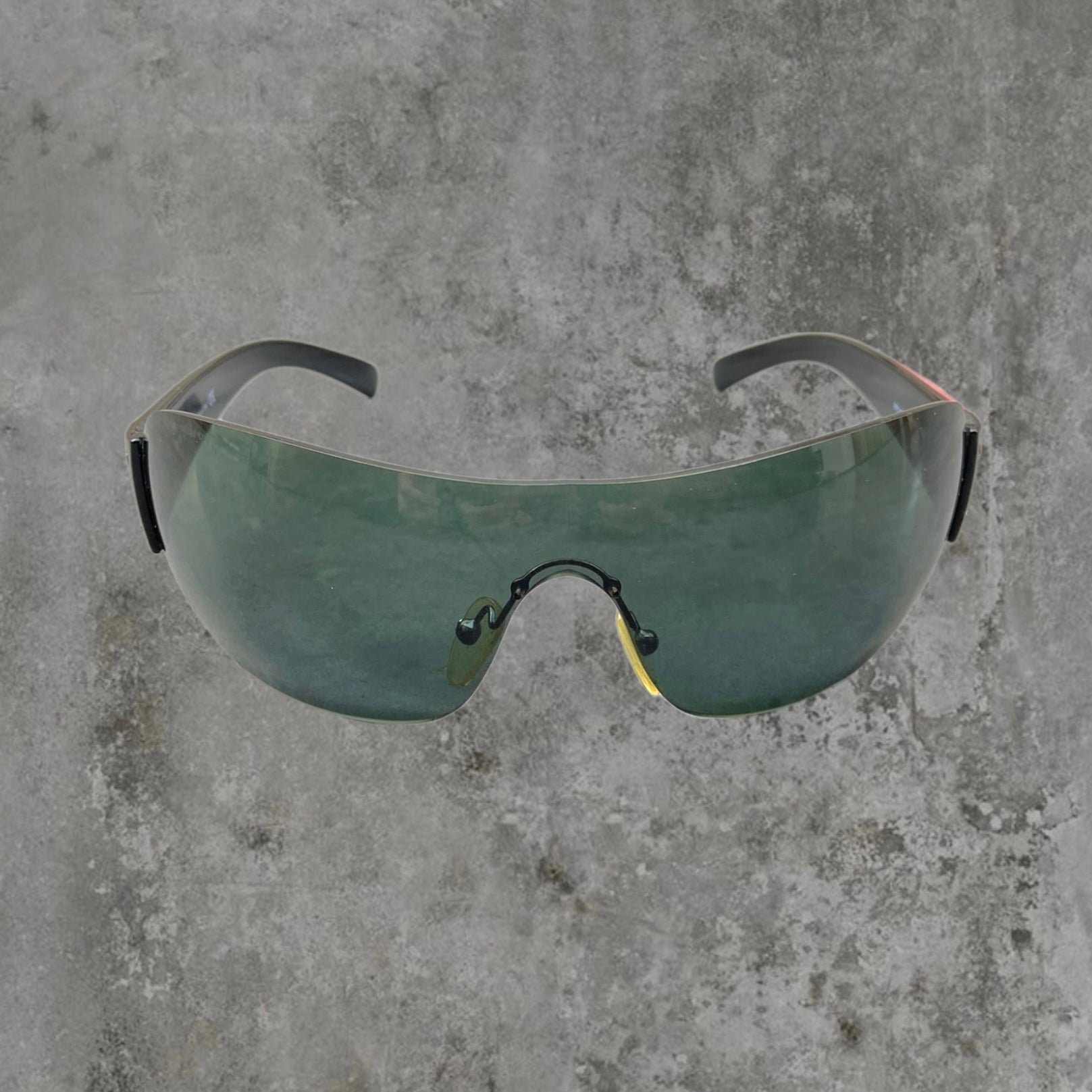 PRADA LINEA ROSSA WRAP AROUND SUNGLASSES