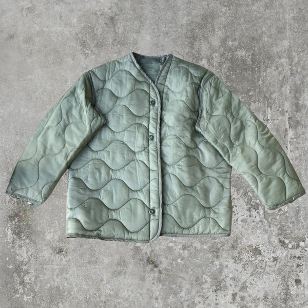 Vintage Quilted US Military Jacket