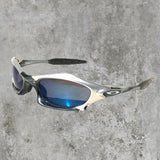 Oakley Crystal Black / Ice Iridium Splice Sunglasses