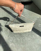 GUCCI MONOGRAM MINI SHOULDER BAG - BEIGE